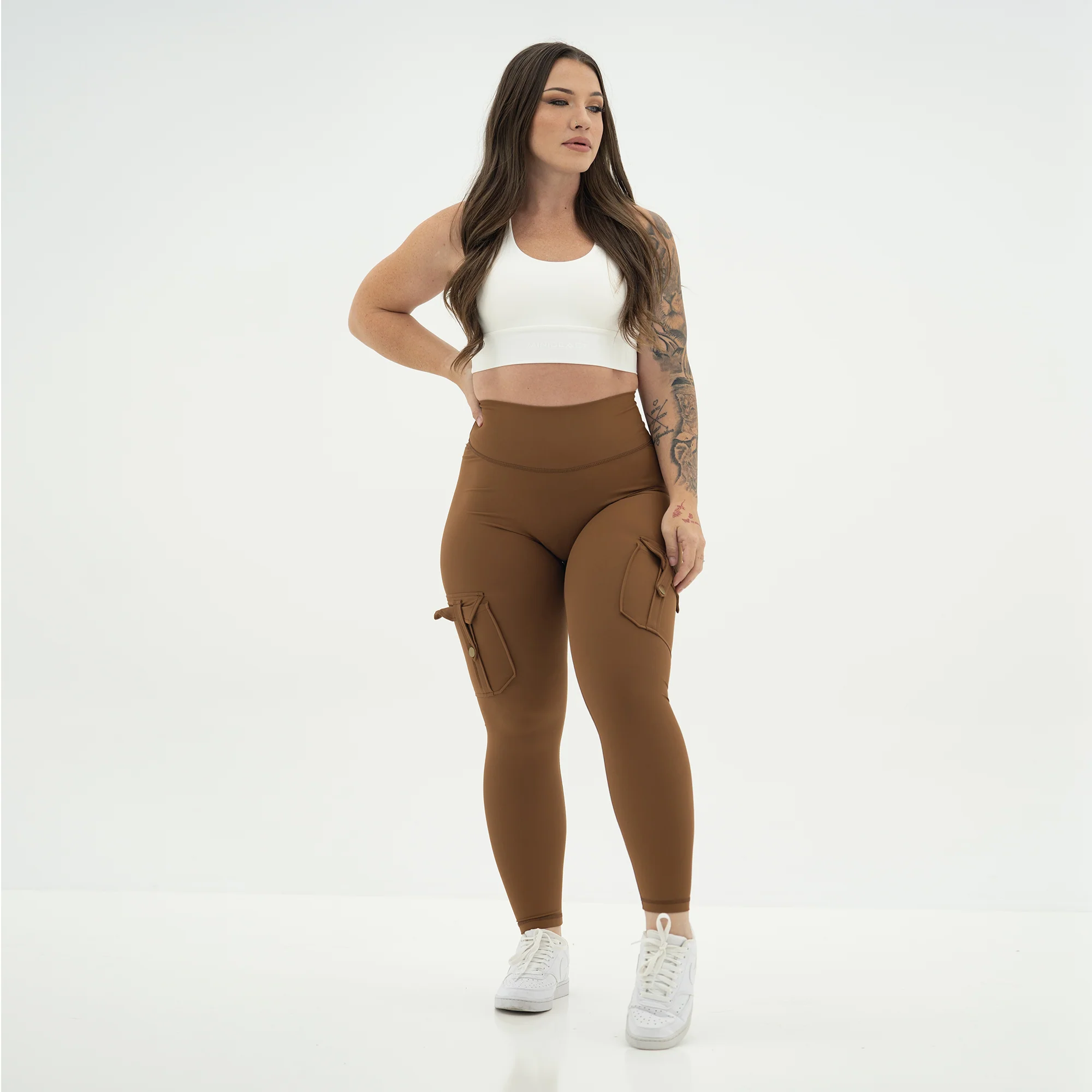 Curve Cargo Leggings - Image 155