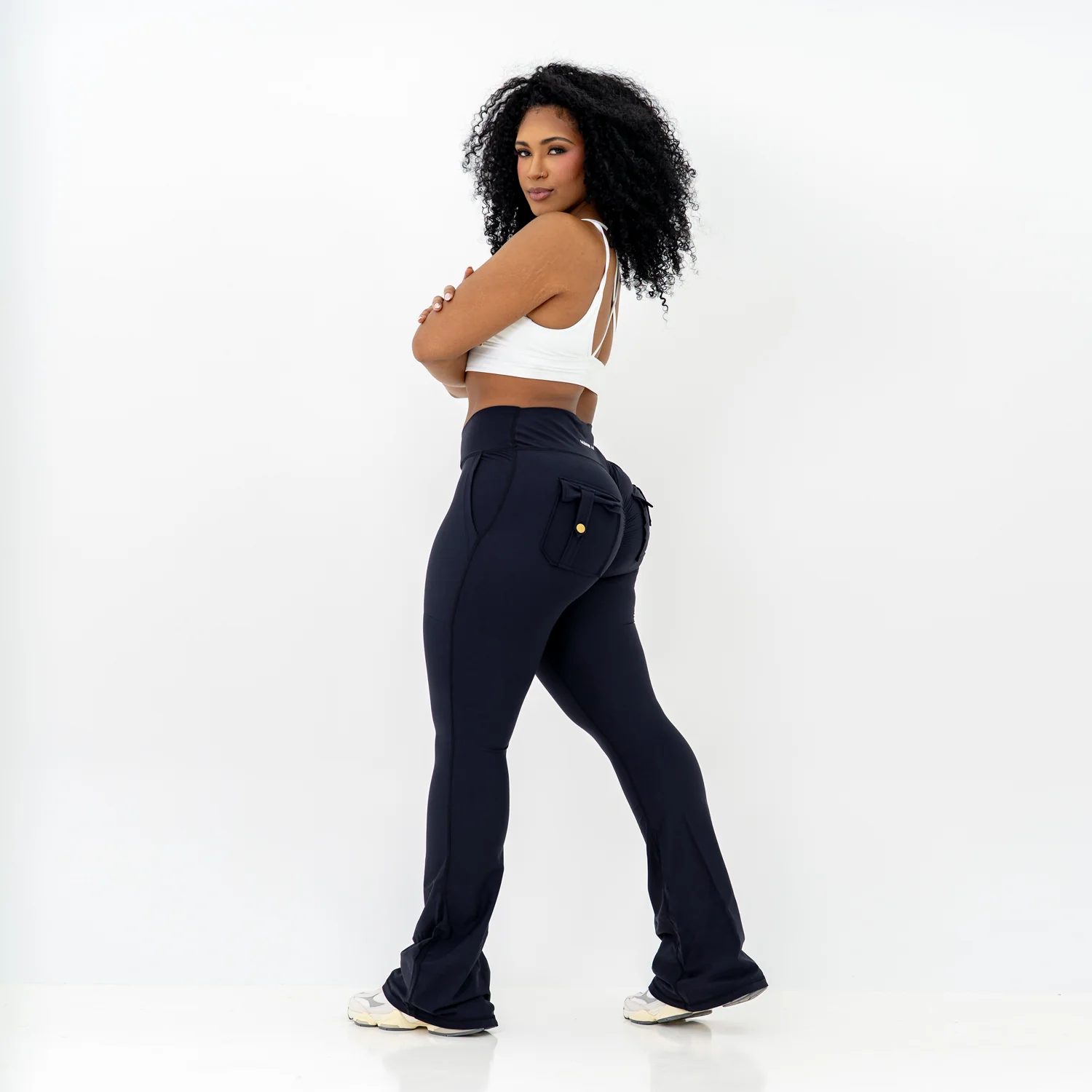 Curve-V Cargo EVO Flare Leggings