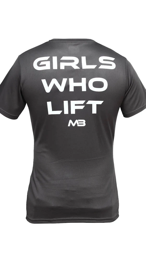 "Girls Who Lift" Performance Unisex Tee - Image 9